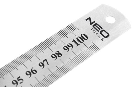 Prekės „Liniuotė 1000x29 mm nerūdijančio plieno Neo“ paveikslėlis