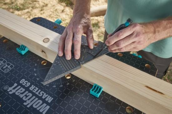 Prekės „Kampainis šablonas 3D 220 mm Wolfcraft“ paveikslėlis
