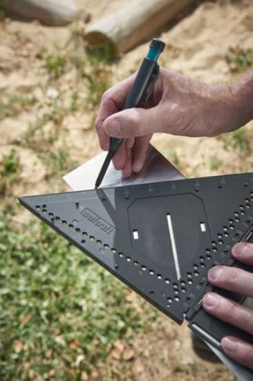 Prekės „Kampainis šablonas 3D 340 mm Wolfcraft“ paveikslėlis