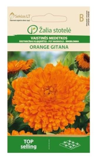 Prekės „Sėklos medetkos vaistinės Orange Gitana“ paveikslėlis