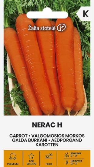 Prekės „Sėklos Morkos valgomosios NERAC H 1 g“ paveikslėlis