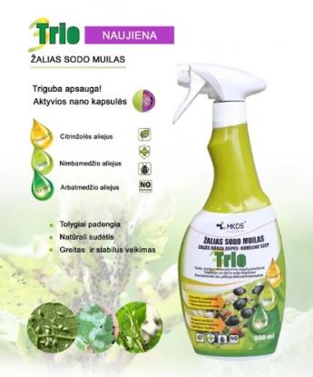 Prekės „Muilas sodo žalias 500ml Spray Trio“ paveikslėlis