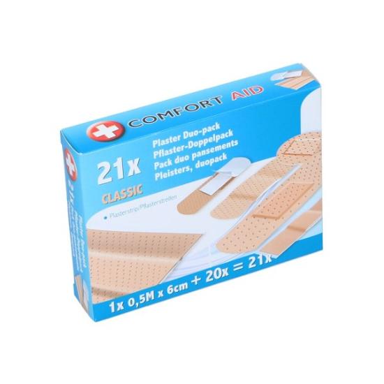 Prekės „Pleistrai 20vnt+1 Comfort Aid“ paveikslėlis