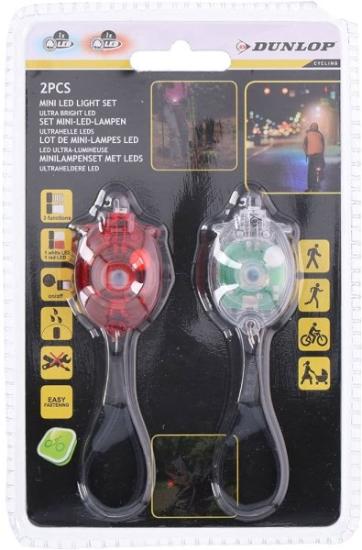 Prekės „Rinkinys LED žibintų dviračiui 2 vnt Dunlop“ paveikslėlis