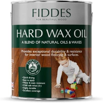 Prekės „SKAIDRI MEDIENOS ALYVA SU KIETAISIAIS VAŠKAIS „FIDDES HARD WAX OIL“ SKAIDRI MATINĖ, 250 ml.“ paveikslėlis