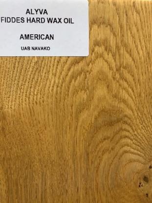 Prekės „TONUOTA MEDIENOS ALYVA SU KIETAISIAIS VAŠKAIS FIDDES HARD WAX OIL, AMERICAN spalva, 2,5 l“ paveikslėlis