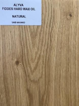 Prekės „TONUOTA MEDIENOS ALYVA SU KIETAISIAIS VAŠKAIS FIDDES HARD WAX OIL, NATURAL spalva, 1 l“ paveikslėlis