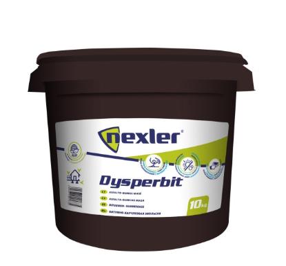 Prekės „Mastika bituminė Nexler Dysperbit 10kg“ paveikslėlis