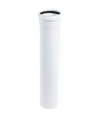Prekės „Vamzdis su mova baltas HTEM D32x2000mm“ paveikslėlis