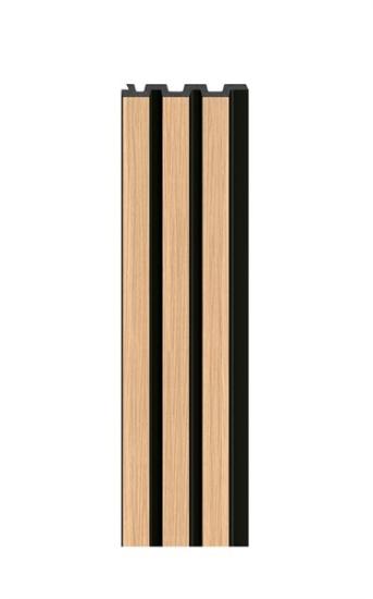 Prekės „Lentelė LINERIO M-LINE NATURAL BLACK  2650x122x21mm“ paveikslėlis