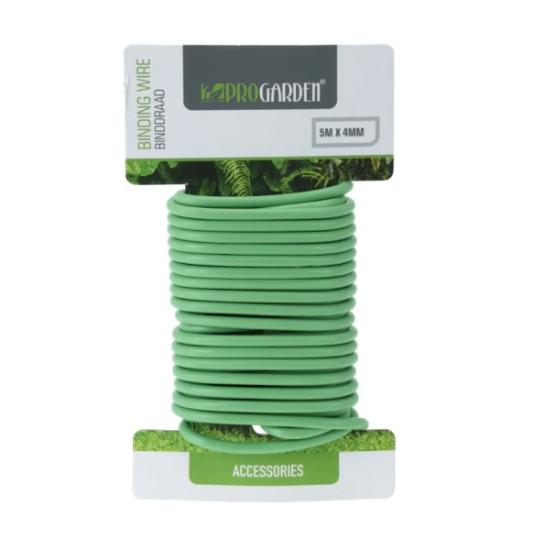 Prekės „Viela augalams tvirtinti, dengta plastiku 4 mm x 5 m, ProGarden“ paveikslėlis
