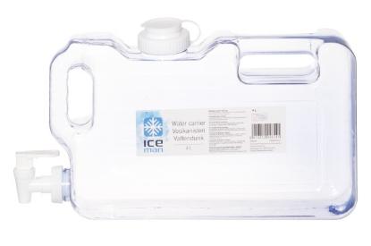 Prekės „Kanistras vandeniui 4l su kraneliu Iceman“ paveikslėlis