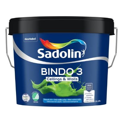 Prekės „Dažai Sadolin Bindo-3 BW 4,5L“ paveikslėlis
