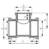 Prekės „Trišakis bronzinis redukuotas 1''x3/4"x1"F“ paveikslėlis