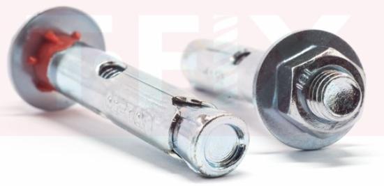 Prekės „Ankeris su veržle 10/8x80 mm 2 vnt Index“ paveikslėlis