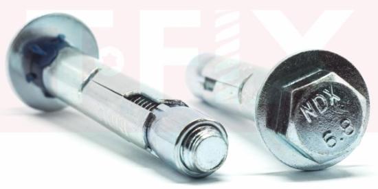 Prekės „Ankeris su varžtu 10/8x80 mm 2 vnt Index“ paveikslėlis