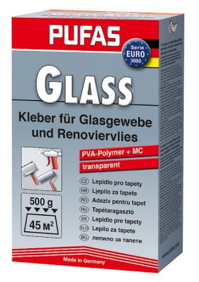 Prekės „Klijai tapetams fliz.ir st.audiniui GLASS 500g“ paveikslėlis