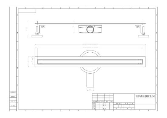 Prekės „Trapas dušo VENTO 360 SLIM 800x70x70 mm“ paveikslėlis