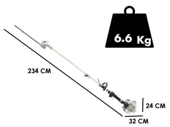 Prekės „Multifunkcinis įrankis sodui BC260 MT Multitool Al-Ko“ paveikslėlis