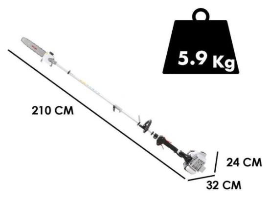 Prekės „Multifunkcinis įrankis sodui BC260 MT Multitool Al-Ko“ paveikslėlis