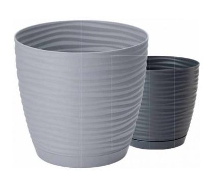 Prekės „Vazonas plastikinis Sahara 27cm  3042“ paveikslėlis
