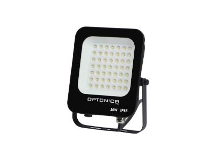 Prekės „LED prožektorius 30W 90° 2700Lm Juodas Neutrali šviesa Optonica“ paveikslėlis