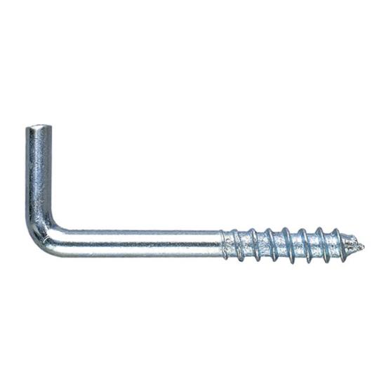 Prekės „Kabliukas įsukamas L 4,1x37x15 mm 10 vnt AL-RO Index T-Fix“ paveikslėlis