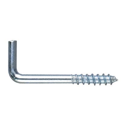 Prekės „Kabliukas įsukamas L 4,4x46x17 mm 10 vnt AL-RO Index T-Fix“ paveikslėlis
