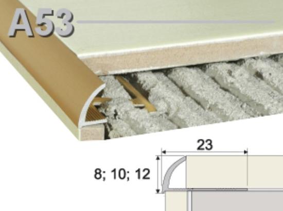 Prekės „Profilis A53 0014 10mm 250cm“ paveikslėlis