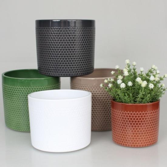 Prekės „Vazonas granitas 15cm 417 Lazur“ paveikslėlis