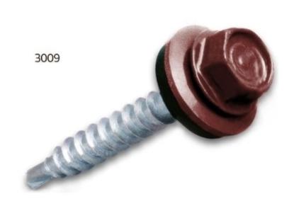 Prekės „Savisriegiai į metalą 4,8x20 mm RAL 3009“ paveikslėlis