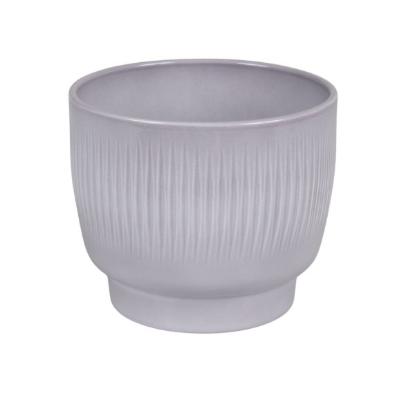 Prekės „Vazonas pilkas 15 cm Lazur 695 CERMAX“ paveikslėlis