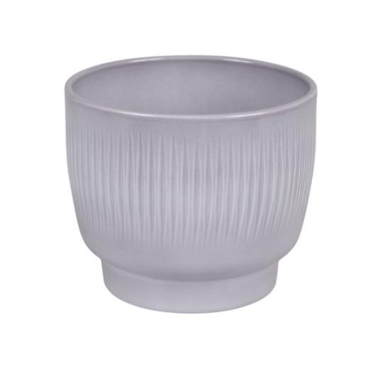 Prekės „Vazonas pilkas 15 cm Lazur 695 CERMAX“ paveikslėlis