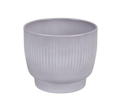 Prekės „Vazonas pilkas 17 cm Lazur 695 CERMAX“ paveikslėlis