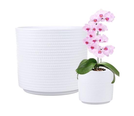 Prekės „Vazonas baltas 16 cm Calla 991 CERMAX“ paveikslėlis