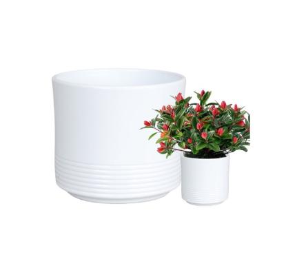 Prekės „Vazonas baltas 20 cm Rille 992 CERMAX“ paveikslėlis