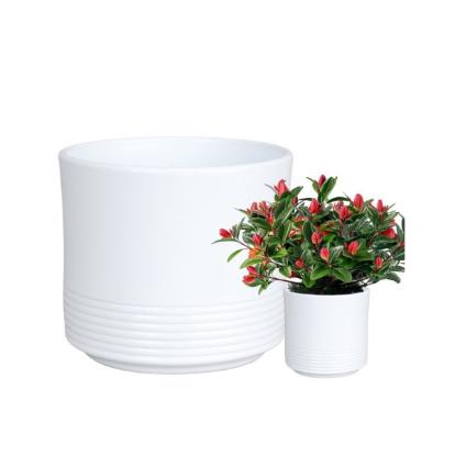 Prekės „Vazonas matinis baltas 20 cm Rille 992 CERMAX“ paveikslėlis