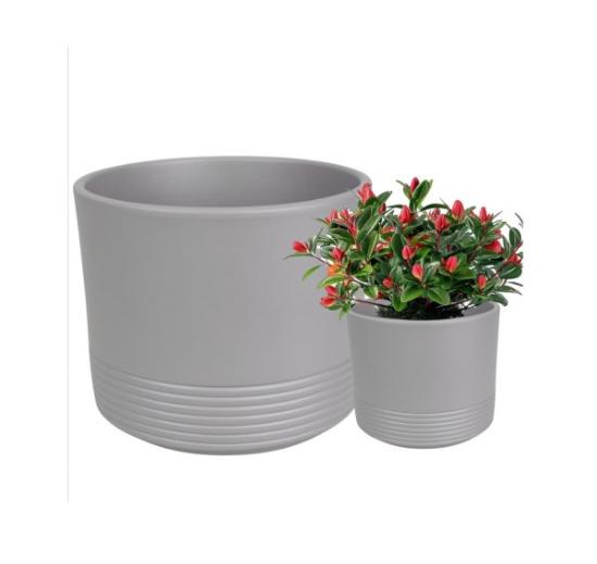 Prekės „Vazonas bazaltas 20 cm Rille 992 CERMAX“ paveikslėlis