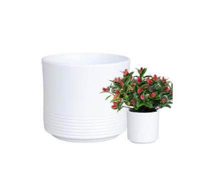 Prekės „Vazonas baltas 32 cm Rille 992 CERMAX“ paveikslėlis