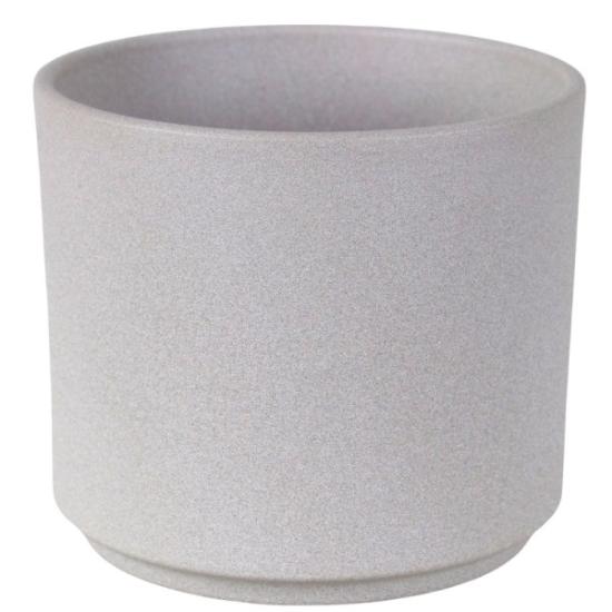Prekės „Vazonas smėlinis grafitas 16cm Cylinder 994“ paveikslėlis