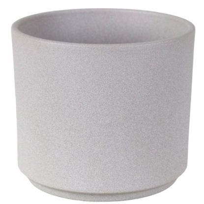 Prekės „Vazonas smėlinis grafitas 16cm Cylinder 994“ paveikslėlis