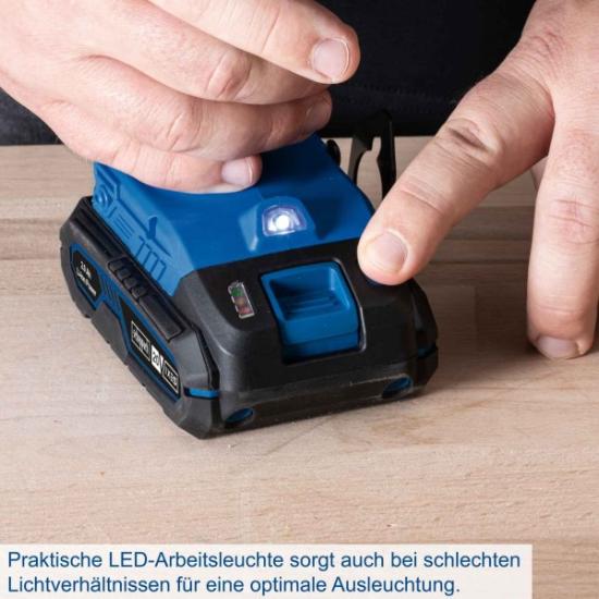 Prekės „Suktuvas akumuliatorinis 20 V 1x2,0 Ah su 74 priedais C-DTB74/1-X Scheppach 5909315900“ paveikslėlis