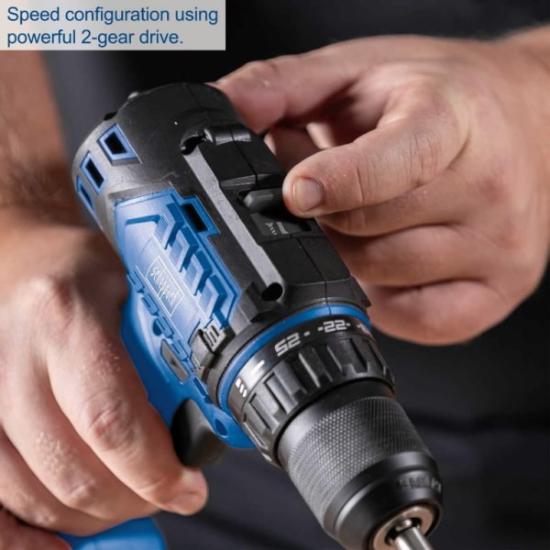 Prekės „Suktuvas akumuliatorinis 20 V be akumuliatoriaus BC-DD60-X Scheppach 5909239900“ paveikslėlis