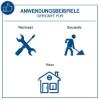 Prekės „Siaurapjūklis akumuliatorinis 20 V reguliuojamas be akumuliatoriaus C-JS220-X Scheppach“ paveikslėlis