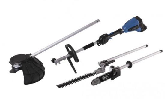 Prekės „Daugiafunkcinis sodo įrankis BC-MFH400-X 2x20V korpusas, Scheppach“ paveikslėlis