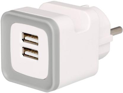 Prekės „Įkroviklis 2xUSB 2,4A Tarmo“ paveikslėlis