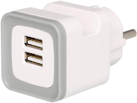 Prekės „Įkroviklis 2xUSB 2,4A Tarmo“ paveikslėlis