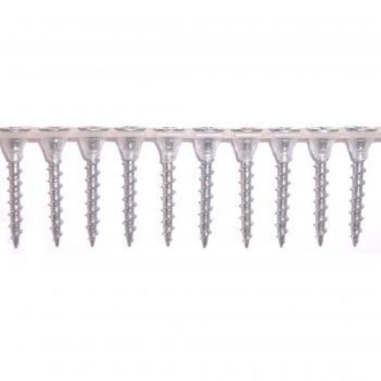 Prekės „Savisriegiai į medį GKP 3,9x45 mm 1000 vnt DWCJ T-Fix juostose“ paveikslėlis