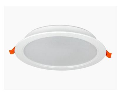 Prekės „Įmontuojamas apvalus LED šviestuvas, 18W, 1750Lm, šiltai balta 3000K, MOLLY, LED line LITE“ paveikslėlis