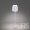 Prekės „Įkraunamas LED stalinis šviestuvas, 3.5W, 400lm, šiltai balta 3000K, baltos spalvos“ paveikslėlis